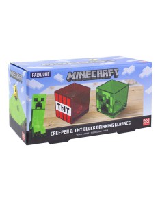 VASOS CUADRADOS MINECRAFT CREEPER & TNT Vista 3