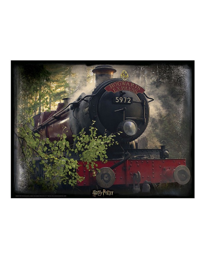 HARRY POTTER Hogwarts LENTICULAR PUZZLE EXPRESS 50