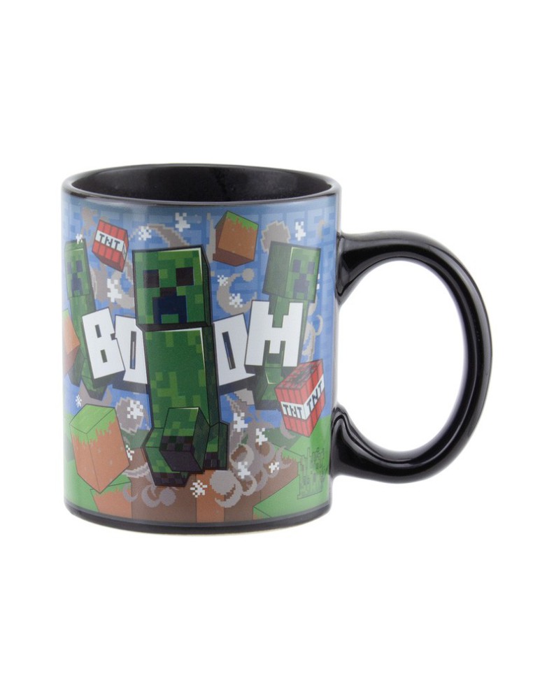 Minecraft Creeper Heat Change Mug