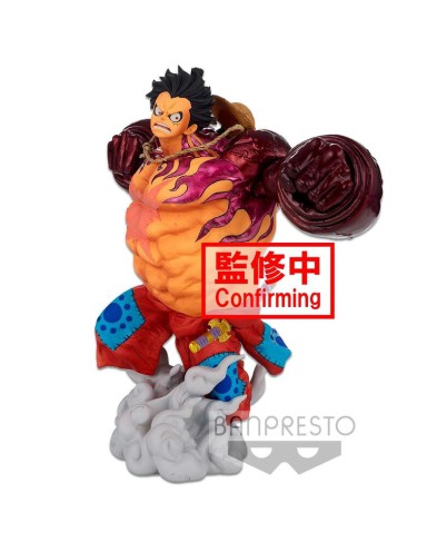 FIGURE THE MONKEY D. LUFFY GEAR4 THE BRUSH BANPRESTO WORLD FIGURE COLOSSEUM 3 SU