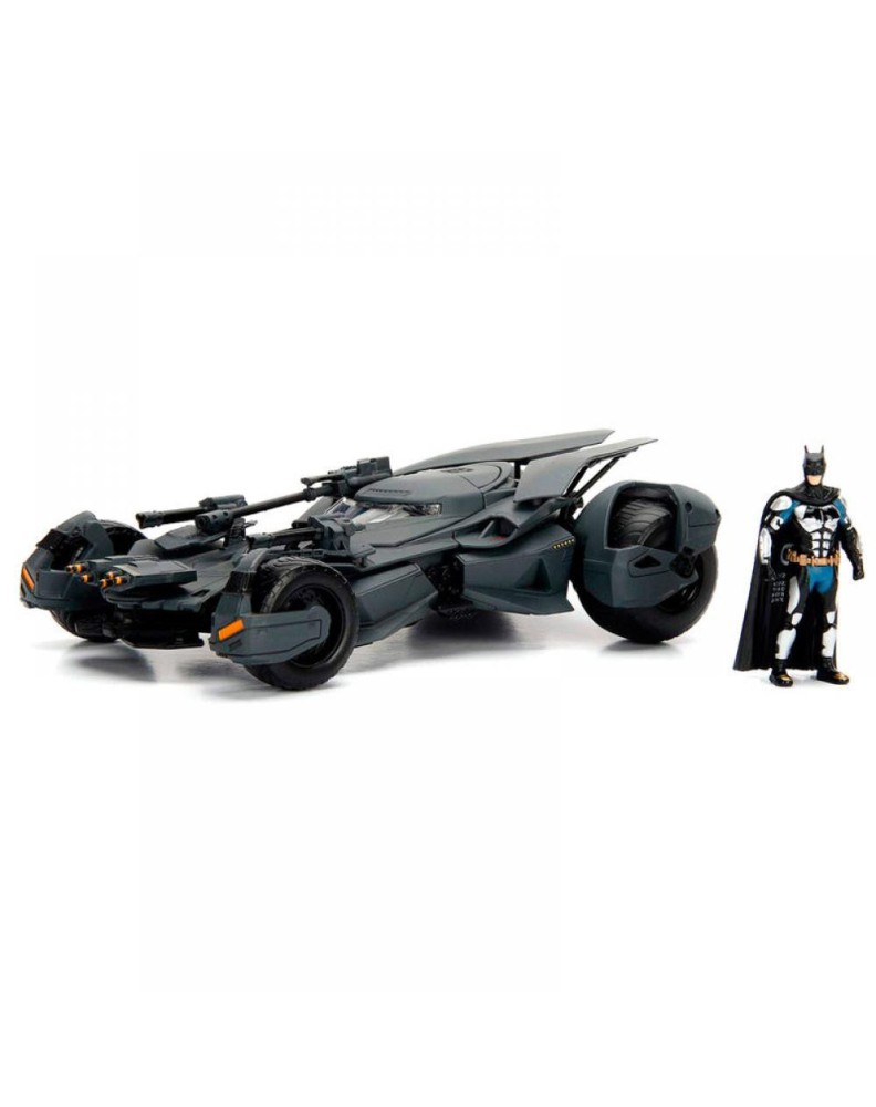 METALLIC FIGURE BATMOBILE JUSTICE LEAGUE 1:24