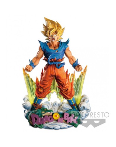 FIGURE BANPRESTO THE SON GOKU DIORAMA THE BRUSH SUPER MASTER STARS DRAGON BALL Z