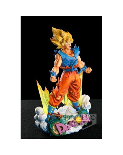 FIGURE BANPRESTO THE SON GOKU DIORAMA THE BRUSH SUPER MASTER STARS DRAGON BALL Z