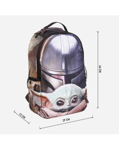 MOCHILA CASUAL URBANA THE MANDALORIAN