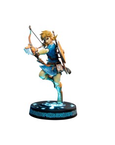 ESTATUA 25 CM THE LEGEND OF ZELDA: BREATH OF THE WILD FIRST 4 FIGURES LINK COLLE