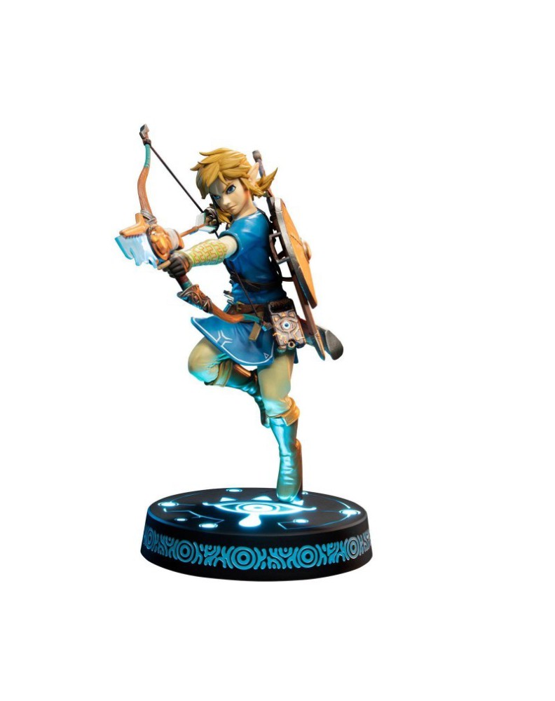ESTATUA 25 CM THE LEGEND OF ZELDA: BREATH OF THE WILD FIRST 4 FIGURES LINK COLLE