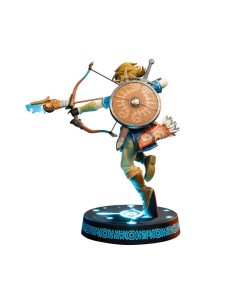 ESTATUA 25 CM THE LEGEND OF ZELDA: BREATH OF THE WILD FIRST 4 FIGURES LINK COLLE