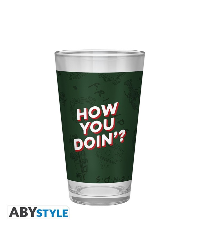 FRIENDS - PCK XXL GLASS + PIN + POCKET NOTEBOOK "CENTRAL PERK"