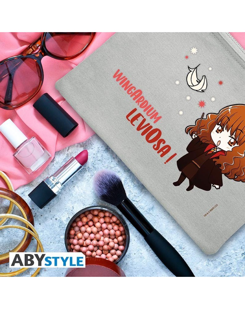 HARRY POTTER - COSMETIC CASE - "HERMIONE" - GREY