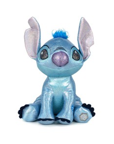 PLUSH STITCH GLITTER -100th ANNIVERSARY DISNEY-28 CM WITH SOUND