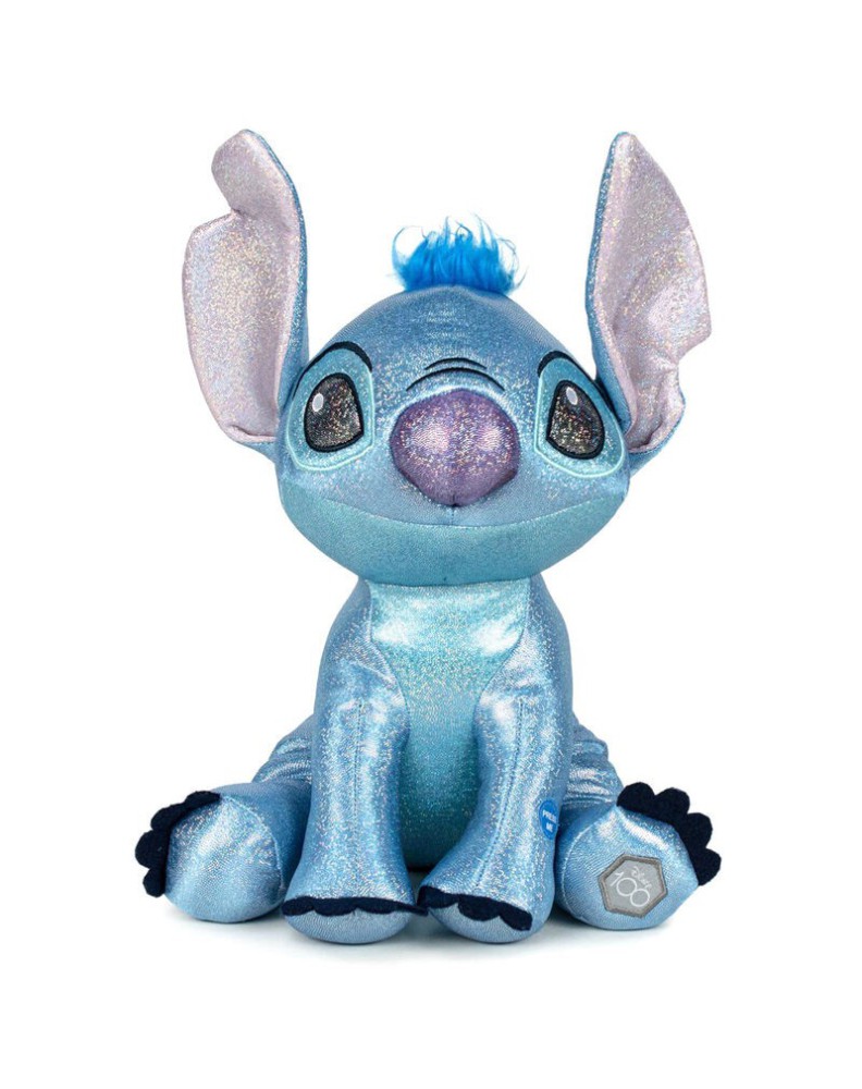 PELUCHE STITCH GLITTER -100 ANIVERSARIO DISNEY-28 CM CON SONIDO