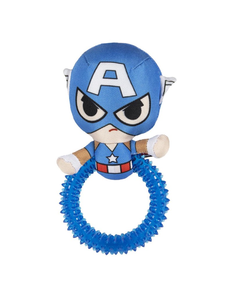 TEETHER FOR DOG AVENGERS CAPTAIN AMERICA