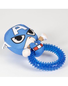 TEETHER FOR DOG AVENGERS CAPTAIN AMERICA