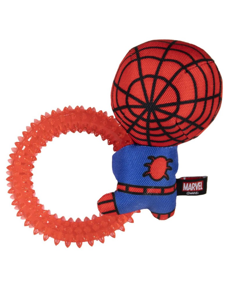 SPIDERMAN DOG TEETHER