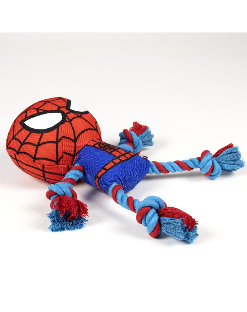 CUERDA DENTAL PARA PERRO SPIDERMAN