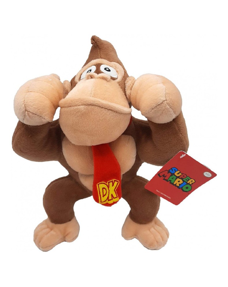 PELUCHE SUPER MARIO BROS - DONKEY KONG -NINTENDO- 30 CM