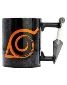 NARUTO SHIPPUDEN - MUG 3D HANDLE - KUNAI KONOHA X2