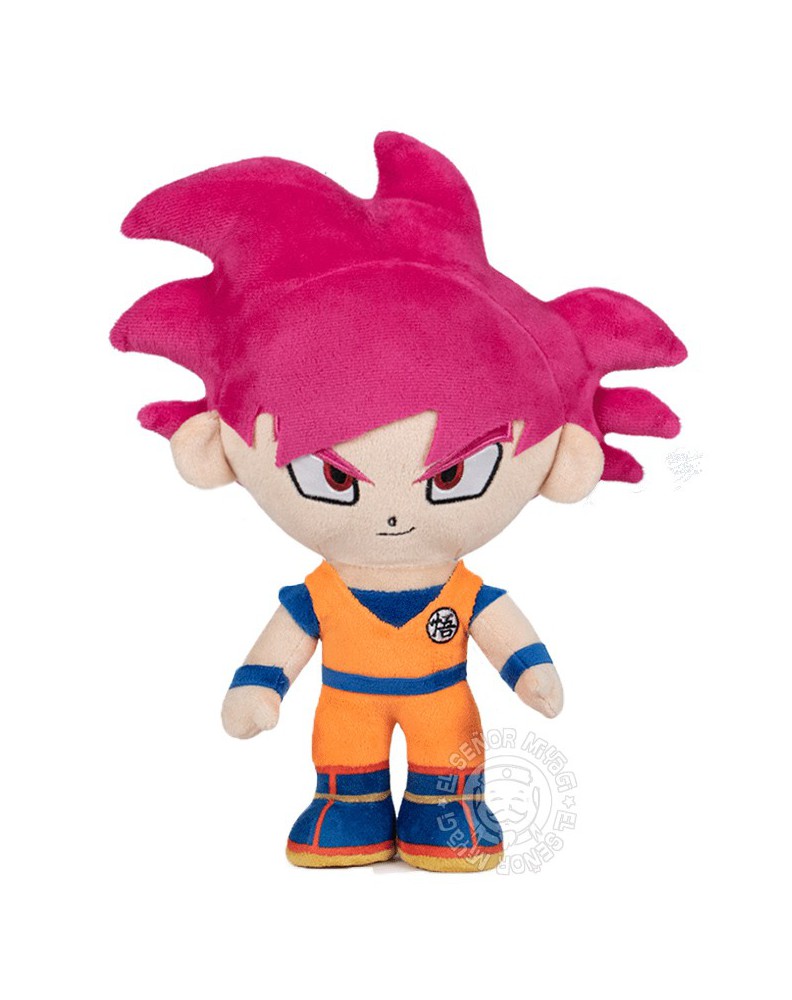 PELUCHE DRAGON BALL SUPER-GOKU UNIVERSE SURVIVAL- GOKU SUPER SAIYAN GOD