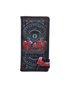 ACDC BLACK ICE EMBOSSED PURSE 18.5CM