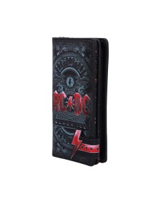 ACDC BLACK ICE EMBOSSED PURSE 18.5CM