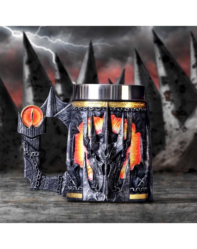 LORD OF THE RINGS SAURON TANKARD 15.5CM