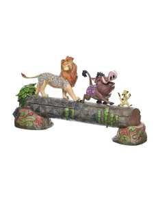 Disney's Carefree Camaraderie Simba, Timon and Pumba Figurine
