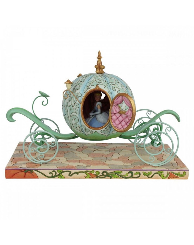 DECORATIVE FIGURE CINDERELLA CARRIAGE