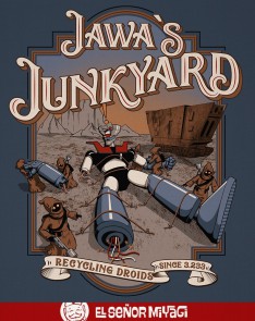 Camiseta Jawa's Junkyard