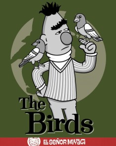 the birds tshirt