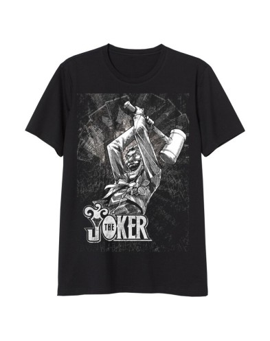 CAMISETA ADULTO JOKER LICENCIA OFICIAL NEGRA