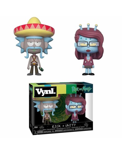 FIGURA VYNL PACK: RICK SOMBRERO & UNITY