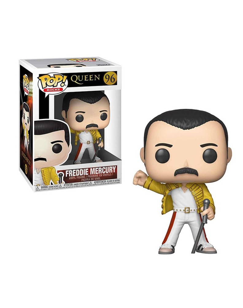 FIG. POP QUEEN: FREDDY MERCURY WEMBLEY 1986