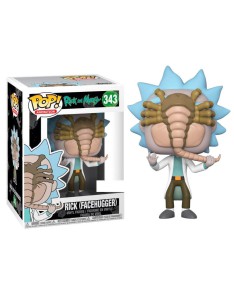 FIGURA FUNKO POP RICK & MORTY ALIEN FACEHUGGER RICK EXCLUSIVE