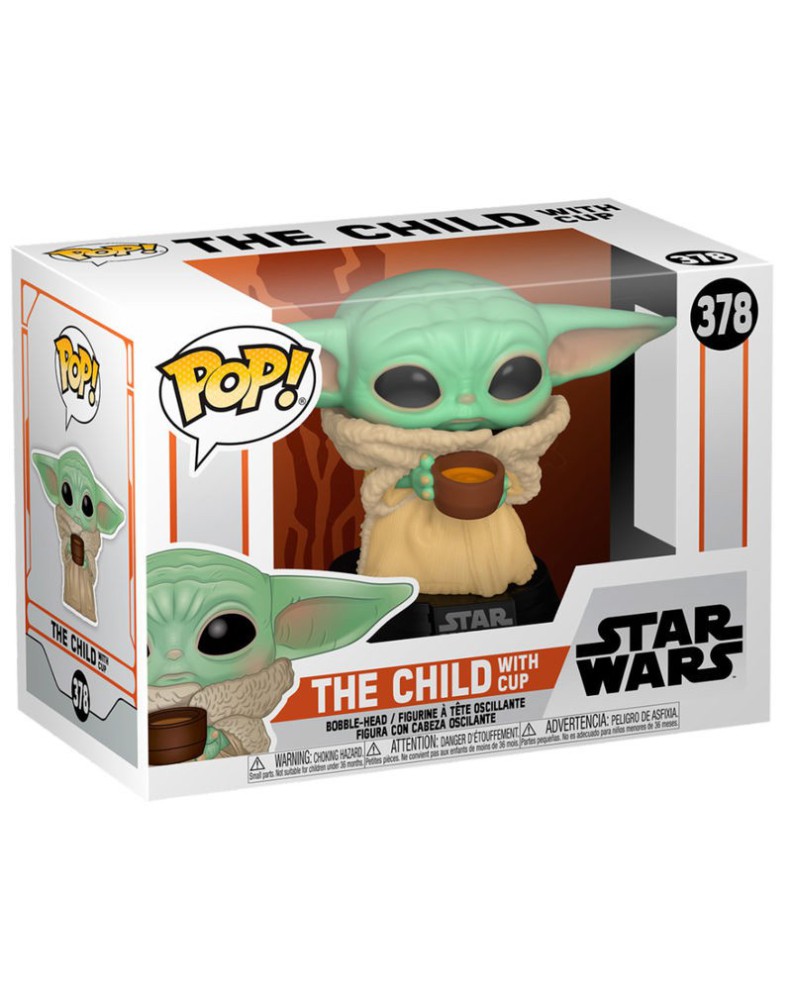 POP Star Wars:Mandalorian- The Child w/cup