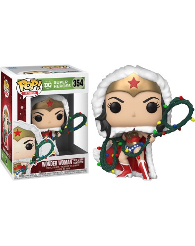 FIGURA FUNKO POP MARVEL: WONDER WOMAN HOLIDAY