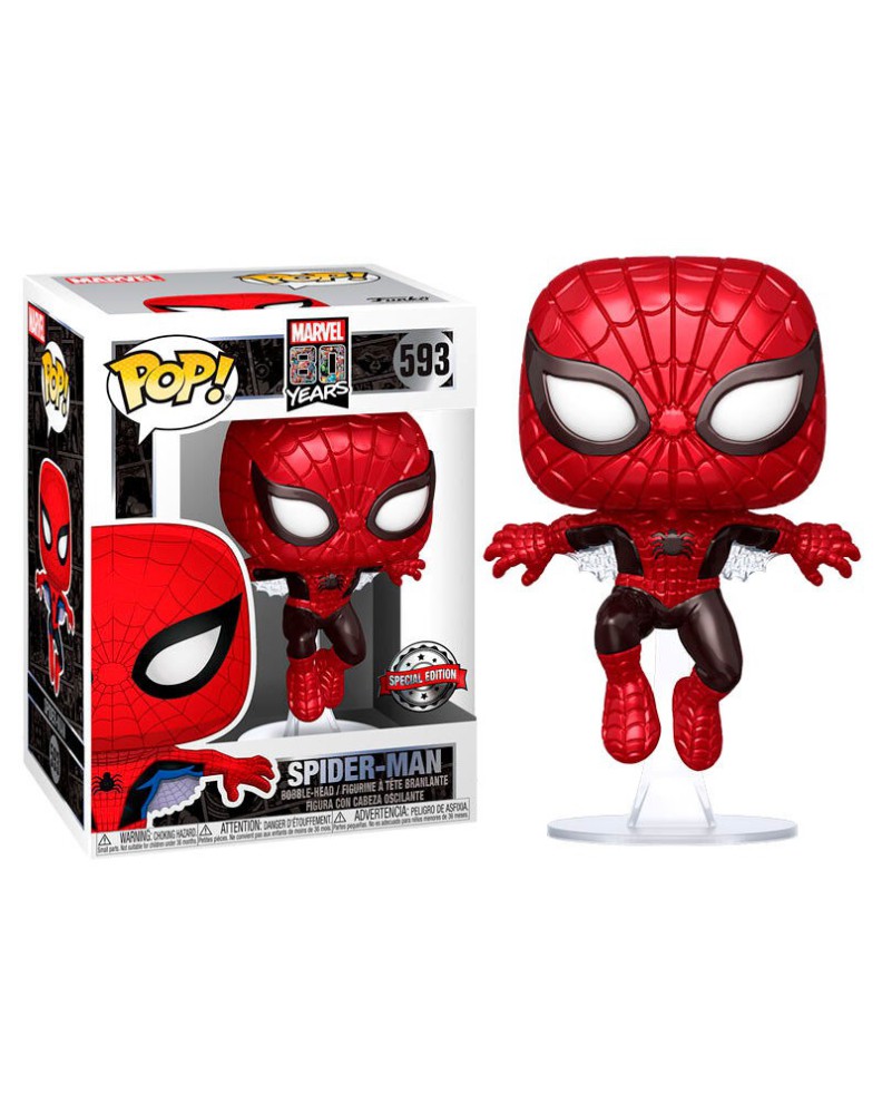 FIGURA POP MARVEL 80TH FIRST APPEARANCE SPIDER-MAN EXCLUSIVE