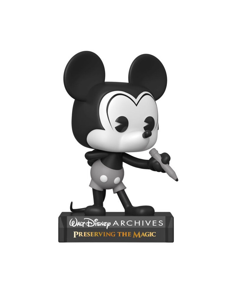 FIGURA POP DISNEY ARCHIVES MICKEY MOUSE PLANE CRAZY MICKEY