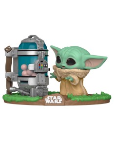 FIGURA FUNKO POP STAR WARS THE MANDALORIAN CHILD WITH CANISTER