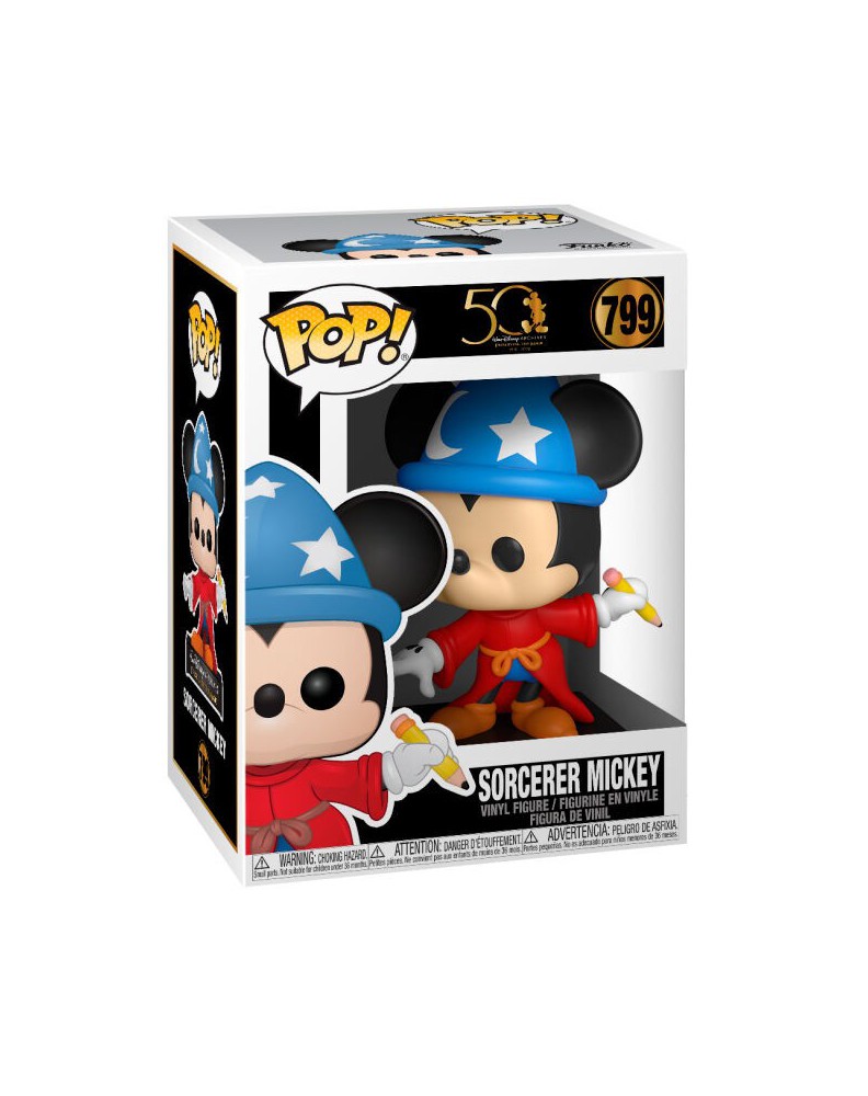 FIGURA POP DISNEY ARCHIVES SORCERER MICKEY