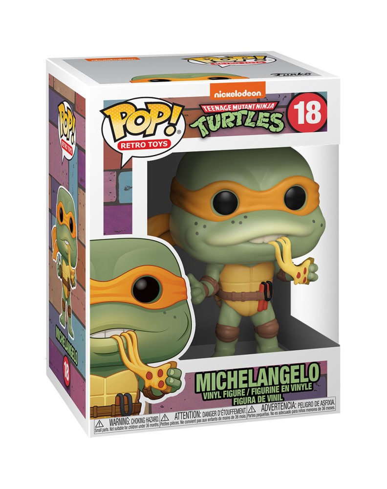 FIGURA POP LAS TORTUGAS NINJA MICHELANGELO