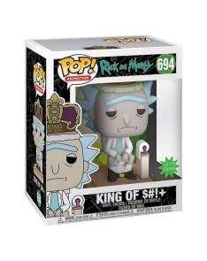 FIGURA FUNKO POP DELUXE: RICK & MORTY-KING WITH SOUND