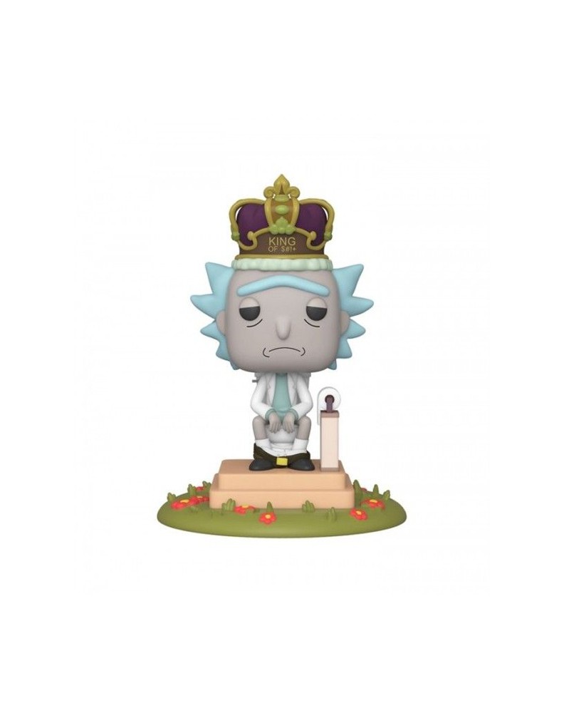 FIGURA FUNKO POP DELUXE: RICK & MORTY-KING WITH SOUND