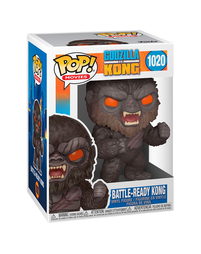 FIGURA FUNKO POP GODZILA VS KONG BATTLE-READY KONG