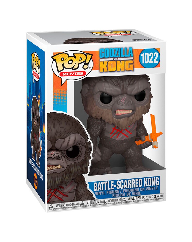 FIGURA FUNKO POP GODZILA VS KONG BATTLE-SCARRED KONG