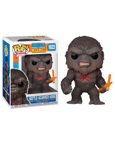 POP figure Godzilla Vs Kong Battle Scarred Kong