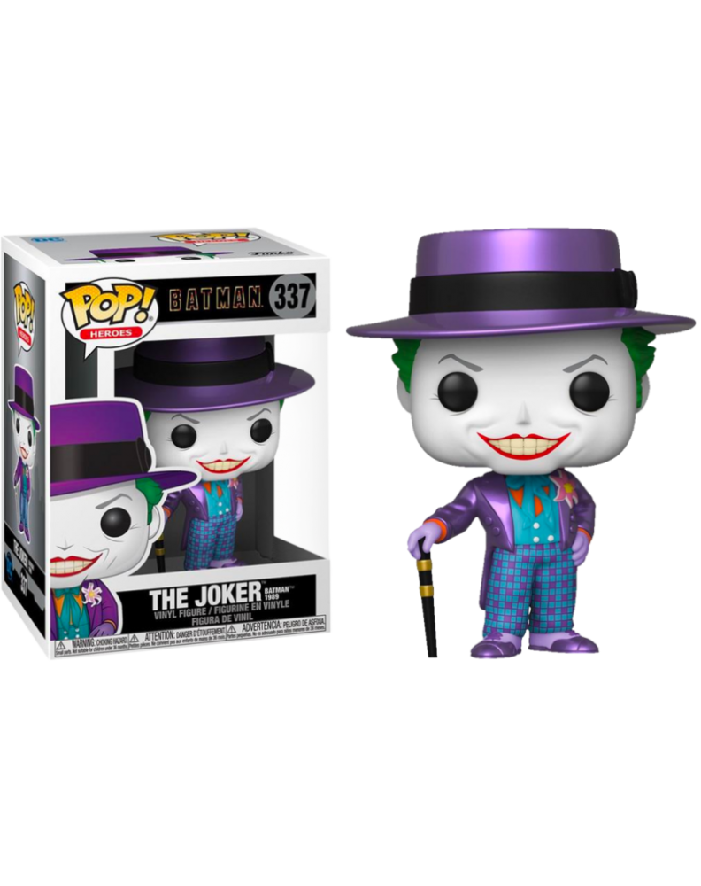 FIGURA POP BATMAN 1989- JOKER W/HAT(MT)