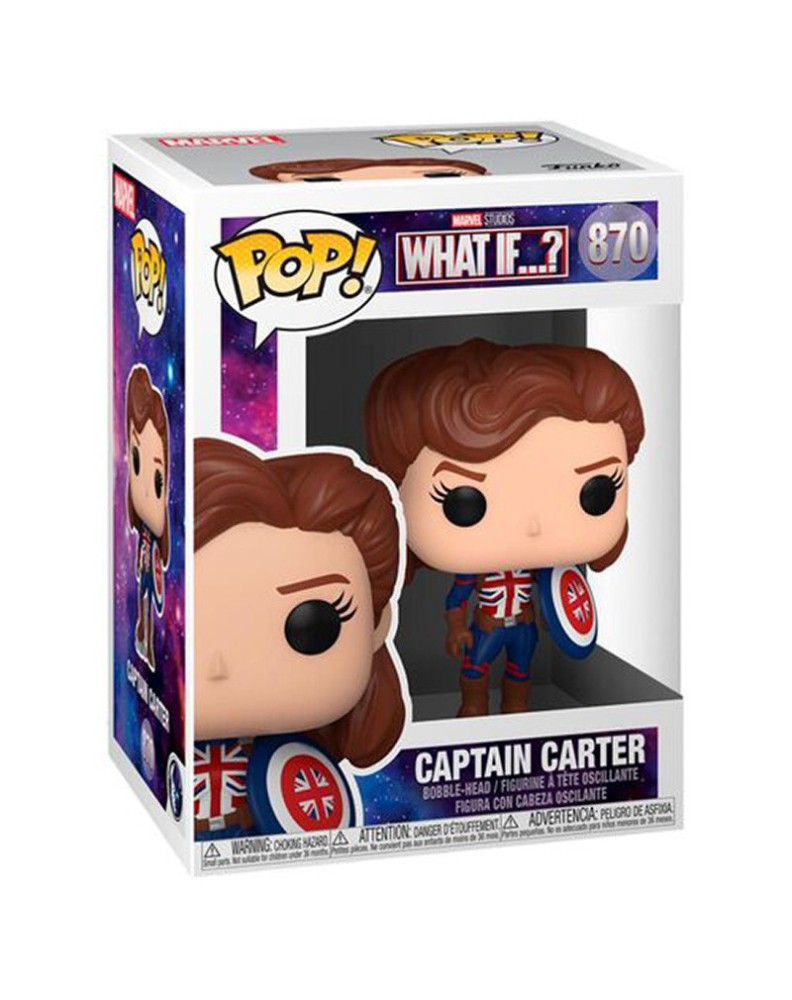 FIGURA POP MARVEL WHAT IF...? - CAPTAIN CARTER