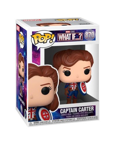 FIGURA POP MARVEL WHAT IF...? - CAPTAIN CARTER