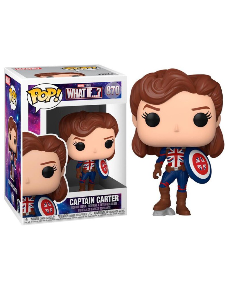 FIGURA POP MARVEL WHAT IF...? - CAPTAIN CARTER