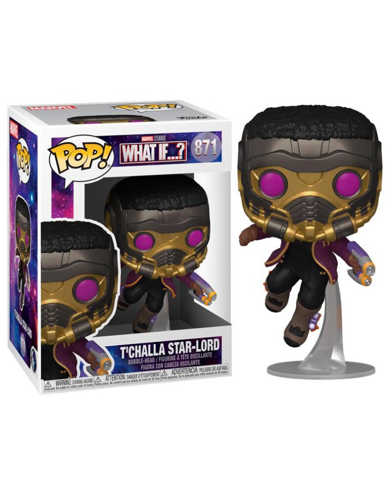 FIGURA POP MARVEL WHAT IF...? - T´CHALLA STAR-LORD